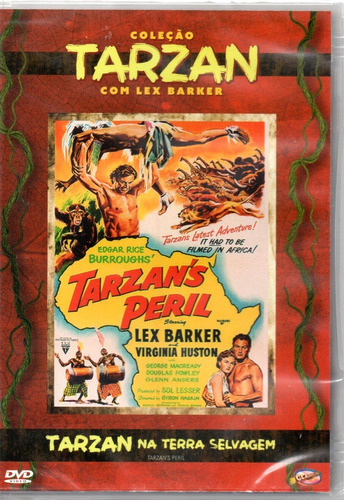 Dvd Tarzan Na Terra Selvagem - Classicline - Bonellihq M20