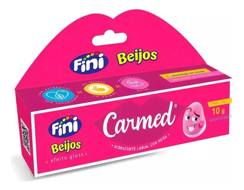 Carmed Fini Beijos Kit Completo Enxague/creme/labial
