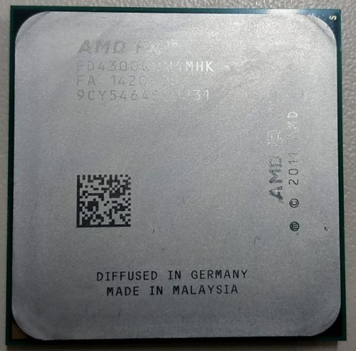 Imagem 1 de 1 de Processador Amd Fx 4300 Black Edition 4 Núcleos E 3.8ghz