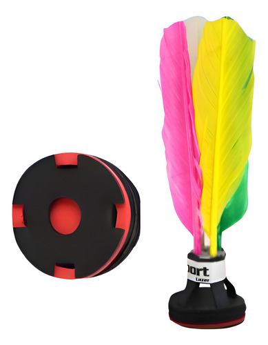 Peteca Profissional Colorida Brincadeira Esporte Diversão