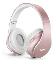 Comprar Auriculares Bluetooth Inalambricos Sobre La Oreja Rosado