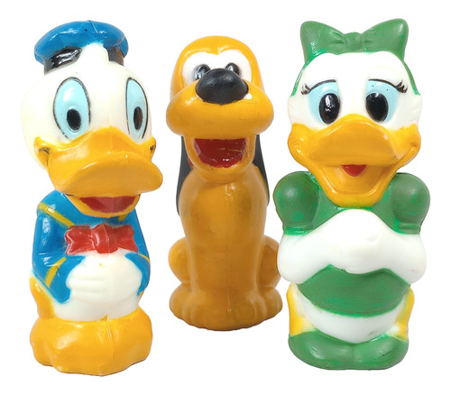 Disney Mickey Y Sus Amigos Daisy Donald Pluto Set 3 Figuras