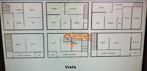 Imagem 6 de 6 de Sobrado Com 6 Casas De Renda À Venda, 125 M² Por R$ 340.000 - Jardim Presidente Dutra - Guarulhos/sp - So0841