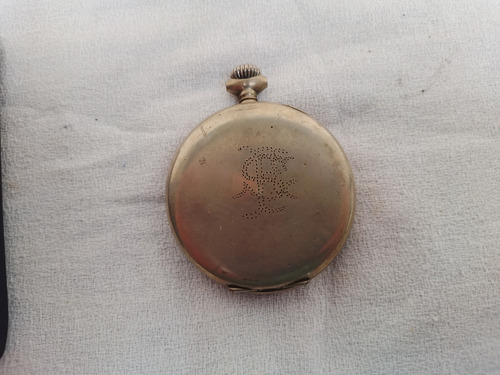 Antiguo Reloj De Bolsillo, Para Repuesto Con Faltantes Roto (Usado)