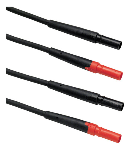 Juego De Cables Robustos Con Conectores Banana Fluke Tl27