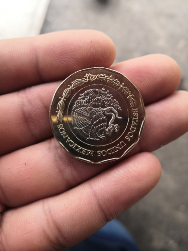 Moneda Conmemorativa De 20 Pesos De Emiliano Zapata