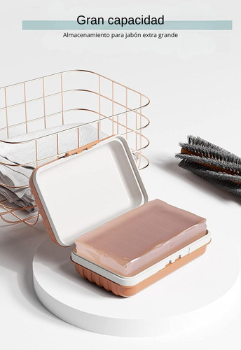 Jabonera De Baño Transparente, Jabonera De Viaje A Prueba