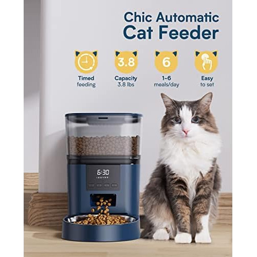 Dispensadores Automáticos De Comida Gatos, Dispensador...