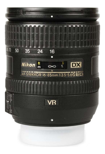 Objetiva Nikon Af-s 16-85mm F3.5-5.6g Ed Vr Dx