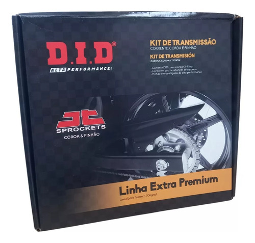 Kit Kit Nc 750 X Relação Transmissão Vø 43 / 17 Jt - Did