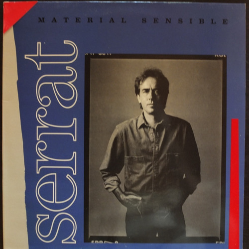 Vinilo Joan Manuel Serrat Material Sensible Bte97 (Usado)