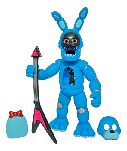 Figura Muñeco Five Nights At Freddy's Conejo Bonnie Azul