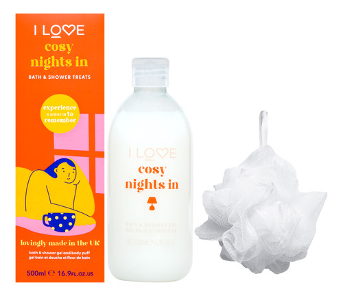 Gel De Ducha I Love Cosmetics Para Baño Y Noche De Ducha En