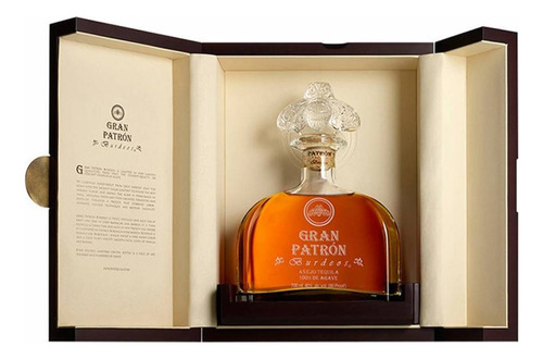 Tequila Gran Patron De Burdeos Estuche De Lujo Bostonmartin