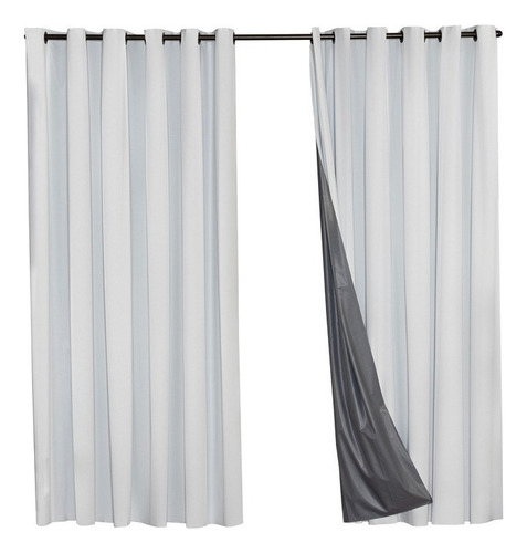 Cortina Quarto Sala Blackout Lisa 2,80m X 2,20m Pvc Promoção