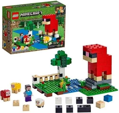 Lego Minecraft - La Granja De Lana - Art. 21153 -