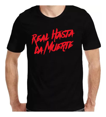 Remera Remeron Anuel Aa Real Hasta La Muerte Algodón