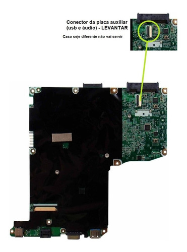 Imagem 8 de 10 de Placa Mãe Original Positivo C14cr21 71r-a14hv6-t840 Nova