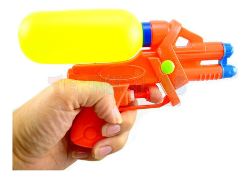 Pistola De Agua Juguete Arma Infantil Recargable Colores 