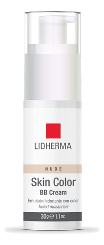 Skin Color Bb Cream Emulsión Hidratante Lidherma Tono Nude