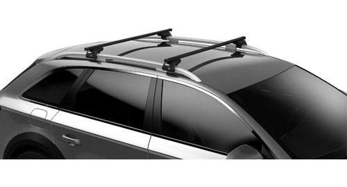 Rack Thule Smart Xt De Aço  118cm + Suporte De Bike Proride 