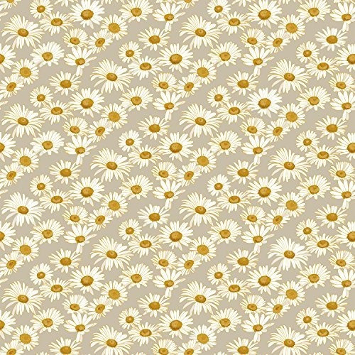 Papel Tapiz - Tempaper Da477 Novogratz Greige Daisies | De