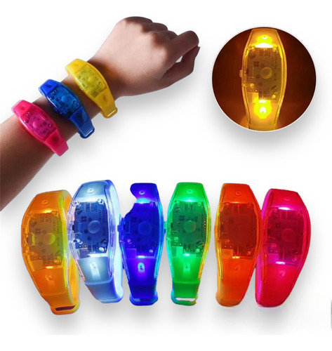 1000 Unid. Pulseira Led Ativa Com Batida Da Musica Balada