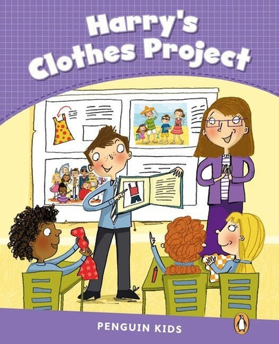 Libro Penguin Kids 5 Harry's Clothes Project Reader Clil ...