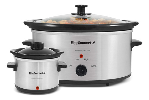 Maximatic Mst-500d Elite Cuisine Slow Cooker With Dipper