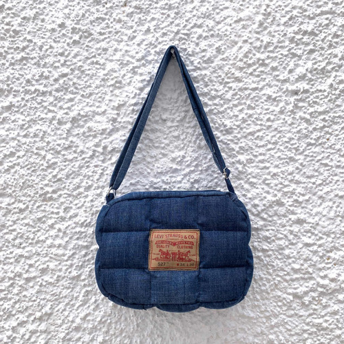 Crossbody Puffer Bag Mezclilla Levis 