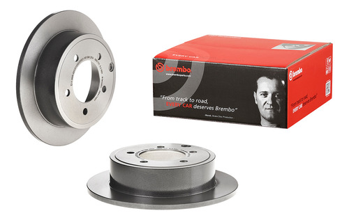 Disco Brembo Dodge Avenger 2.4 2008-2013 Tras Pza 