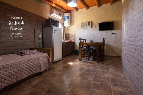 Imagen 16 de 16 de Cabañas En San Rafael Con Pileta, Quincho, Amplio Parque.