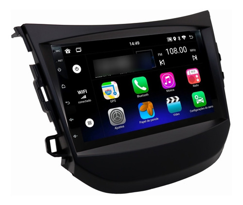 Central Multimidia Hb20 Ate 2019 Android 13.0 2gb Carplay 7p