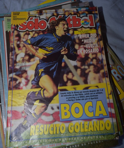 Revista Solo Futbol Boca Resucito Goleando 1993