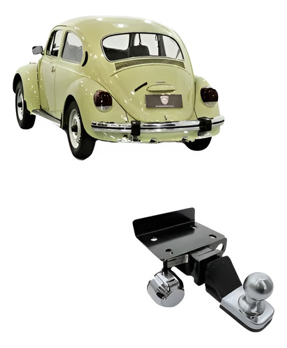 Engate Reboque Removível Do Fusca 1970 A 1980