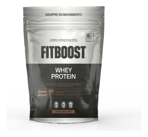 Fitboost Whey Protein Sabor Chocolate | 450g| 15 Porciones