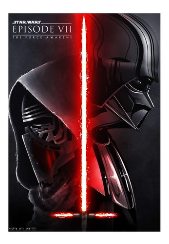 Poster Star Wars Darth Vader Atat 50x70