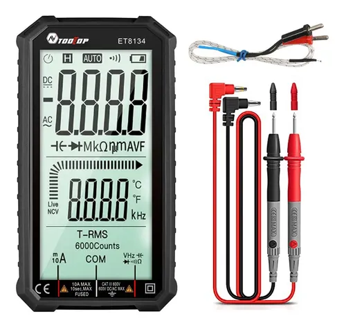 Multimeter Direct Current Voltage Current Ac Voltage | MercadoLivre