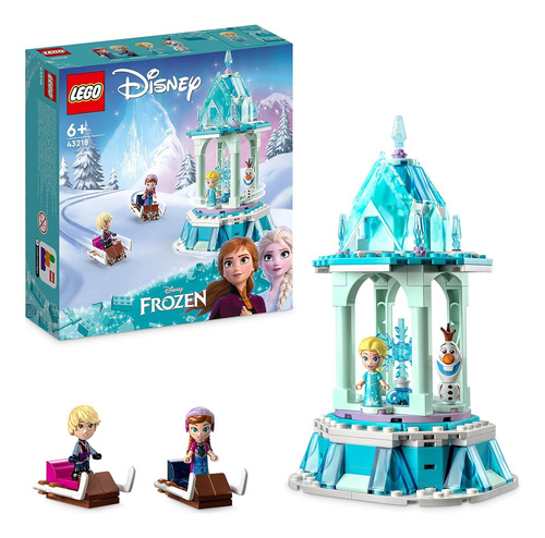 Lego Frozen 43218 Carrusel Mágico De Anna Elsa 175 Pzs - P3