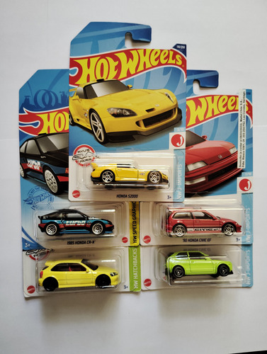 Pack Hot Wheels Autos Japoneses 