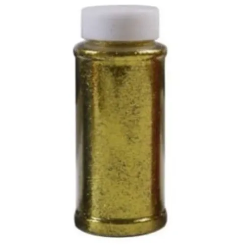 comprar Escarcha Purpurina Glitter Con Dosificador 100 Gramos Color Dorado