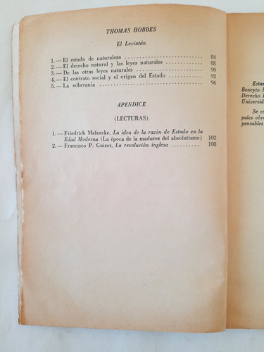 Historia Del Pensamiento Político. El Absolutismo. (Usado)