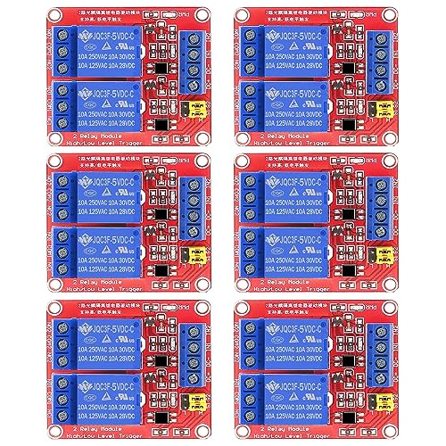 Módulo De Relé De 2 Canales Dc 5v Optoacoplador Aisla...