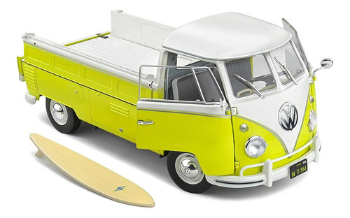 Volkswagen Combi T1 Camioneta Surf A Escala 1:18 