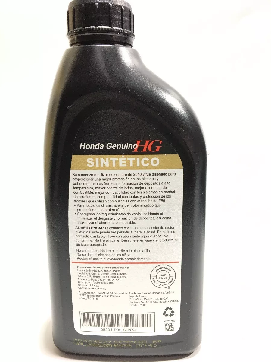 Tercera imagen para búsqueda de aceite original honda