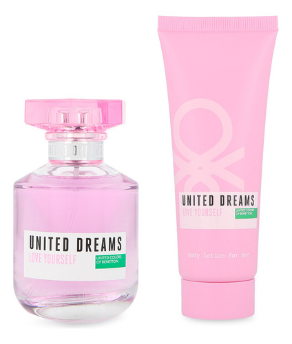Set Benetton United Dreams Love Yourself 2pzs - Dama
