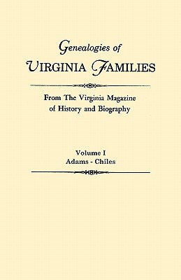 Libro Genealogies Of Virginia Families From The Virginia ...