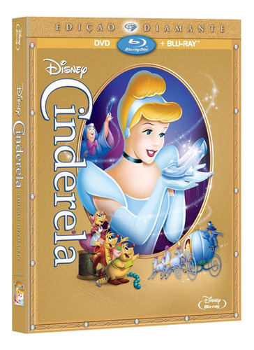 Dvd - Blu-ray - Cinderela: Edição Diamante