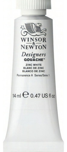 Gouache Winsor & Newton 14ml - Color Blanco De Zinc