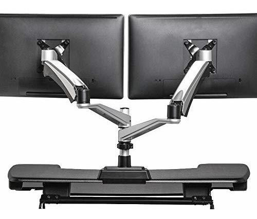 Varidesk Brazo Monitor Muelle Movimiento Completo Dual Dh